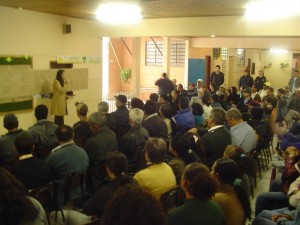 Capacitação de moradores realizada no Bolsão Sabará pelo projeto Direito e Cidadania. 
