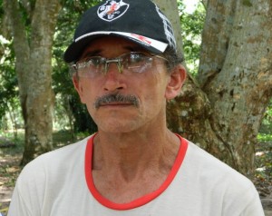 Luiz Matos de Lima, liderança comunitária de Pimental (Foto: Ramon Santos)