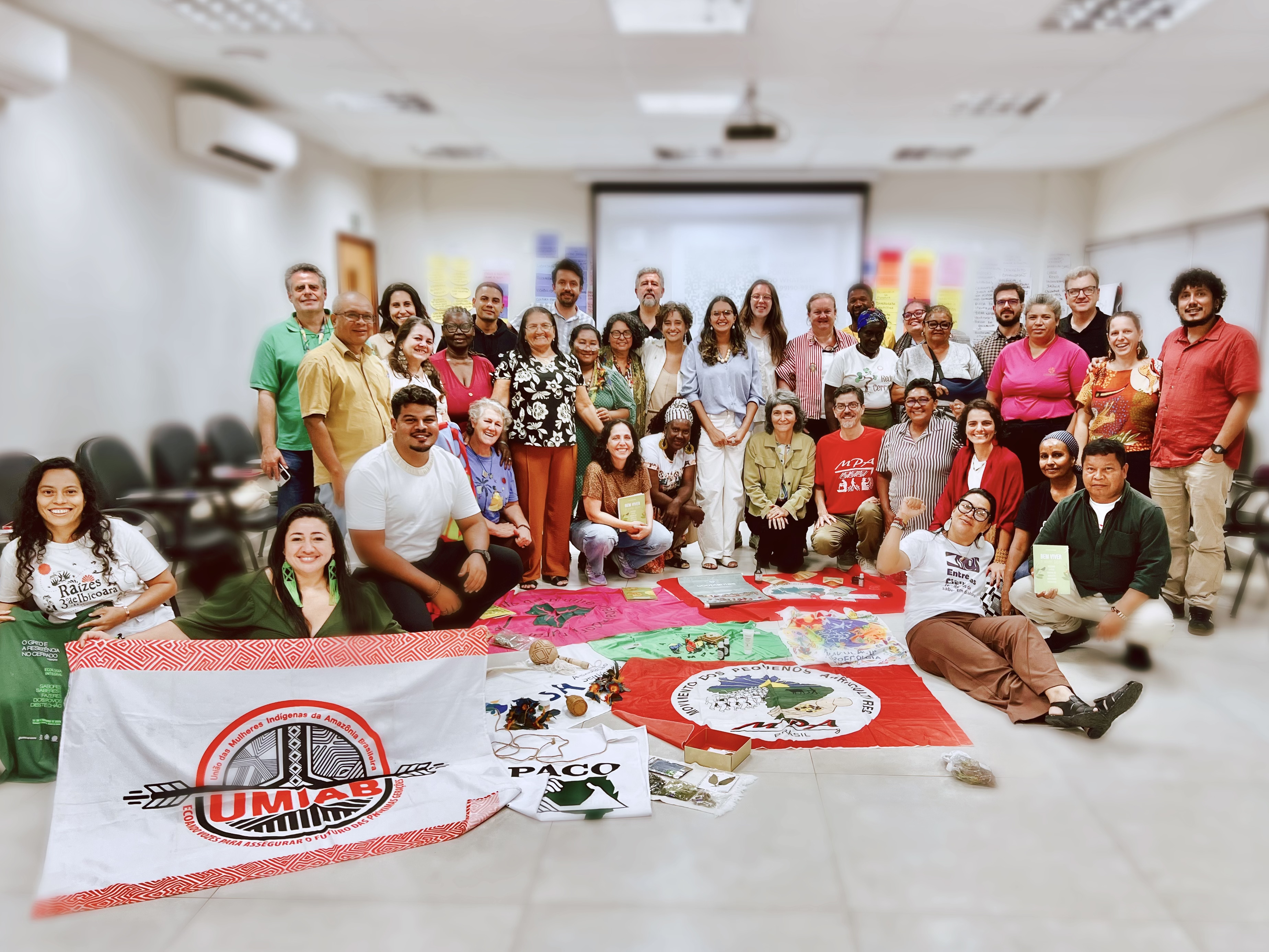 Oficina reuniu representantes de biomas de todas regiões do país. Foto: Lucas Ribas