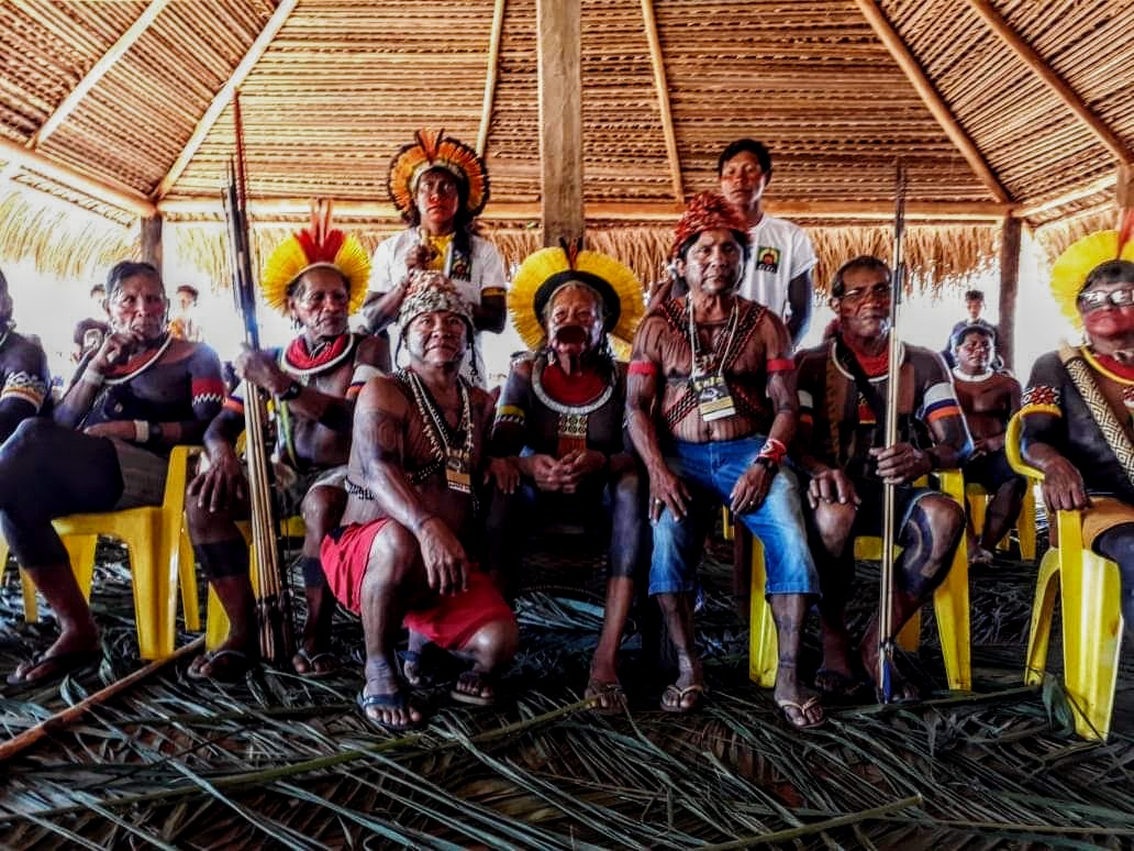 Mais de 600 indígenas de 45 povos participaram de encontro convocado pelo Cacique Raoni / Foto: Associação Indígena Pariri
