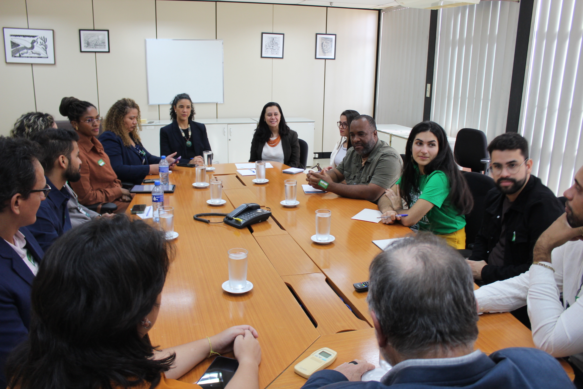 Participantes da 4ª turma do Programa de Formação se reúnem com Incra Nacional. Foto: Gisele Barbieri