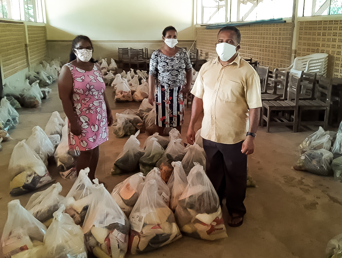 No Quilombo Murumurutuba, 120 famílias receberam as cestas agroecológicas