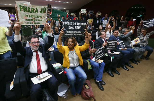 Frente Parlamentar da Agroecologia e Produção Orgânica foi relançada nesta terça (03). Foto: Lula Marques/PT na Câmara